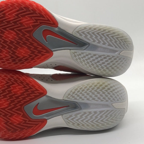 USED Nike Air Zoom GT Cut 3 Summit White Metallic Silver DV2913-101 No Box - Picture 9 of 9